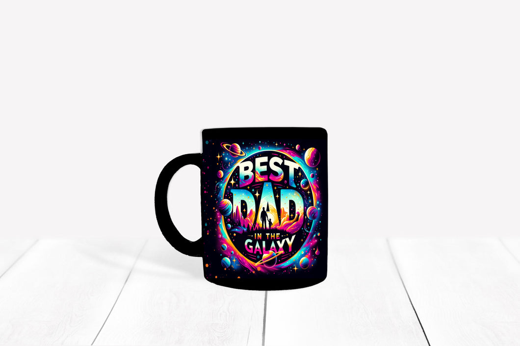 best dad in the galaxy mug