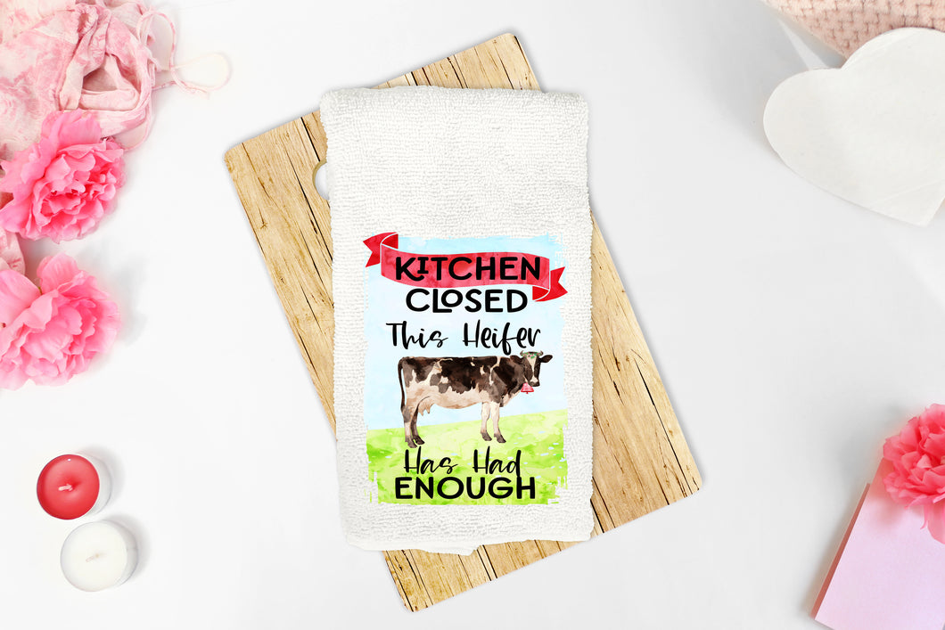 kitchens closed towel