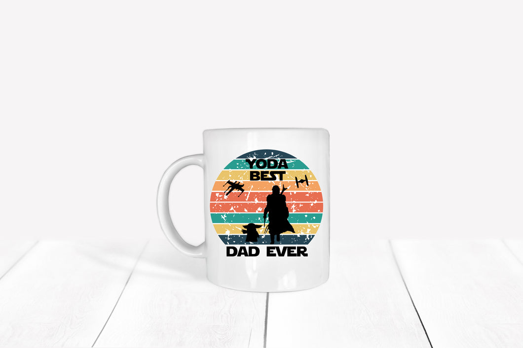 Yoda best dad  mug