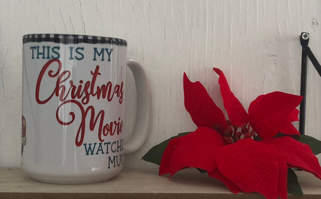Christmas movie ceramic mug