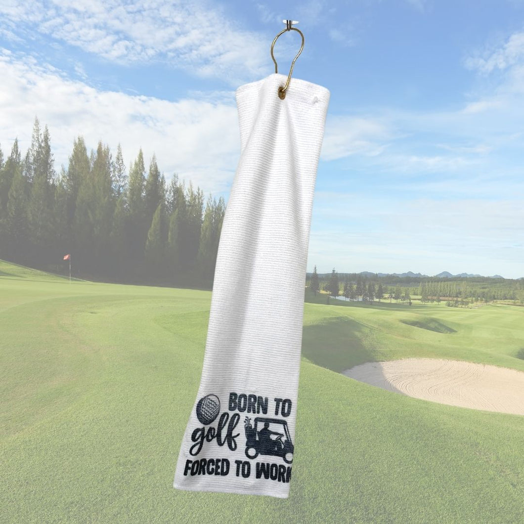 Custom Trifold Golf towels